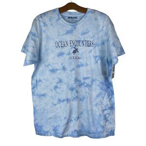 Ouray Crystal Wash Short Sleeve T-Shirt Ocean Encounters Curacao Size Large NEW